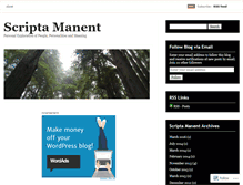 Tablet Screenshot of davidjgalvin.com